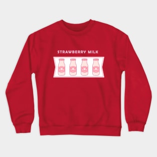 Strawberry Milk Crewneck Sweatshirt